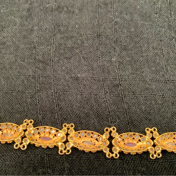 21k Solid Gold Bracelet - Picture 4 of 5